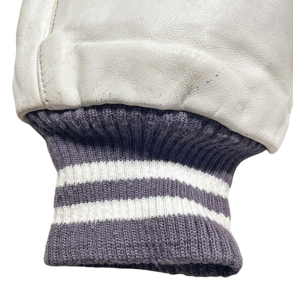 ROOTS 1986 Vintage Wool/Leather Varsity Letterman Jacket Canada Size XL 80s Vtg - Picture 11 of 14